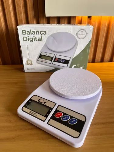 Balança Digital de Cozinha até 10kg - NOVA