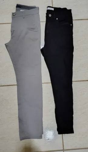 Calças masculinas (2 peças) Zara e Marfinno