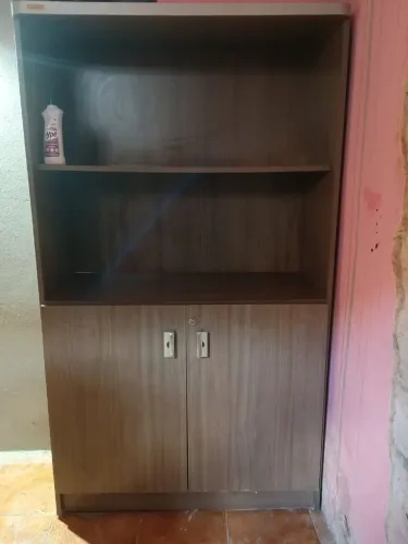 Estante MDF cor amaderada