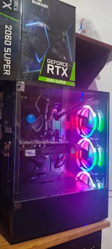 Computador - i3 9100f - 8 gb ddr4 - rtx 2060 super - ssd 240gb - h310