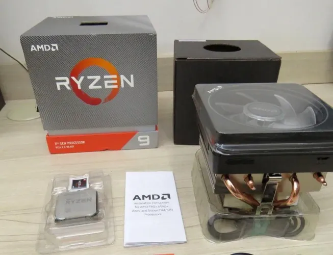 PROCESSADOR AMD RYZEN 9 3900X (12/24 NÚCLEOS) SEMI-NOVO COMPLETÃO