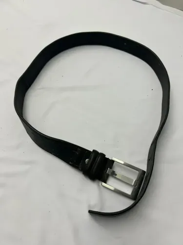 Cinto Bally Couro Preto
