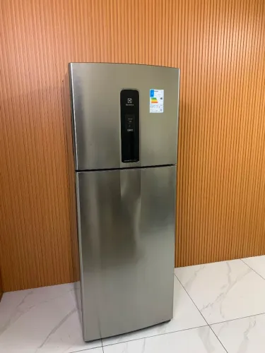 Geladeira inox 480 litros bivolt inverter Seminova | Entrega Hoje 