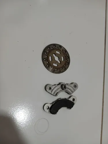 Kit pastilha e disco freio traxxas tmaxx e revo
