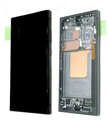 Tela S24 Ultra com linha