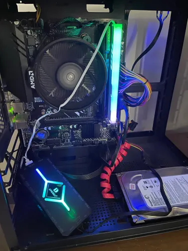 Memória Ram ADATA 8gb DDR4 3200mhz + controladora RGB