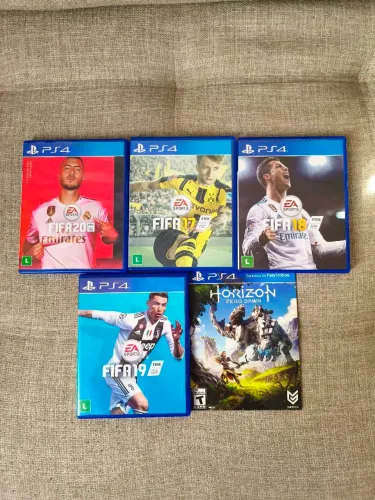Vendo jogos Ps4 os 5 por 180 entrego