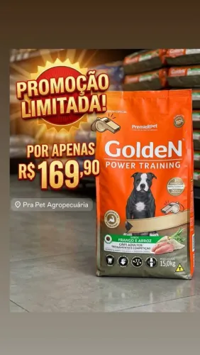 Ração Golden Power Training 15kg