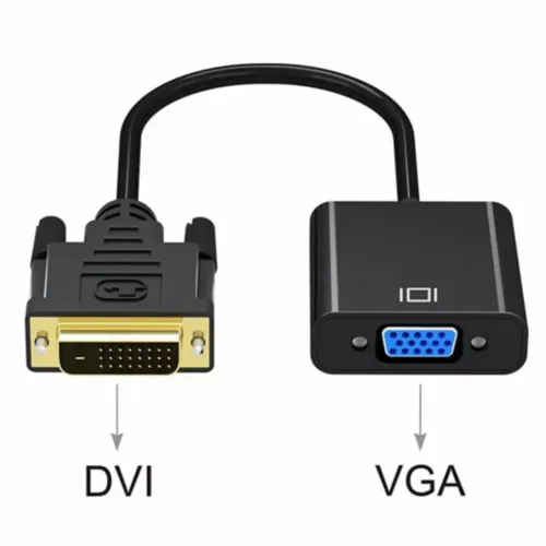 Cabo Adaptador DVI-D 24+1 Para VGA em São Luís ma