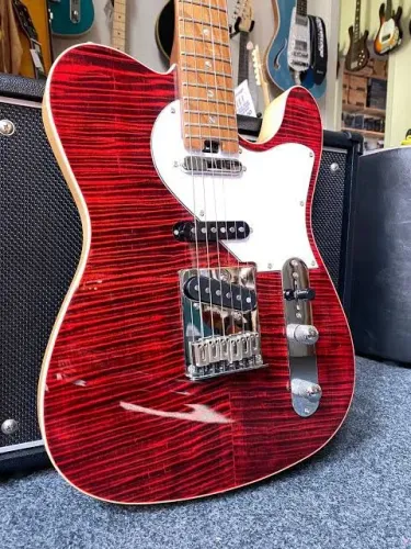 Guitarra Aria Pro II Nashville MKII Ruby Red Telecaster