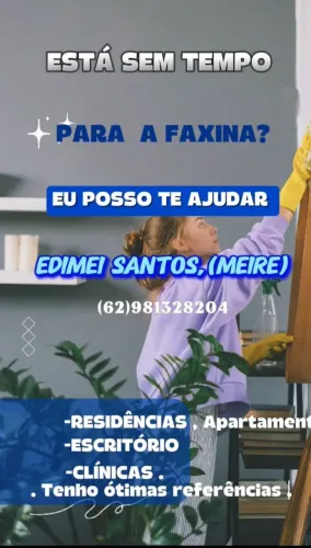 Limpeza em casas, apartamentos,lojas , escritórios...
