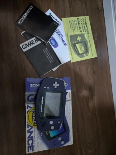 Game Boy Advance - GBA CIB com manuais