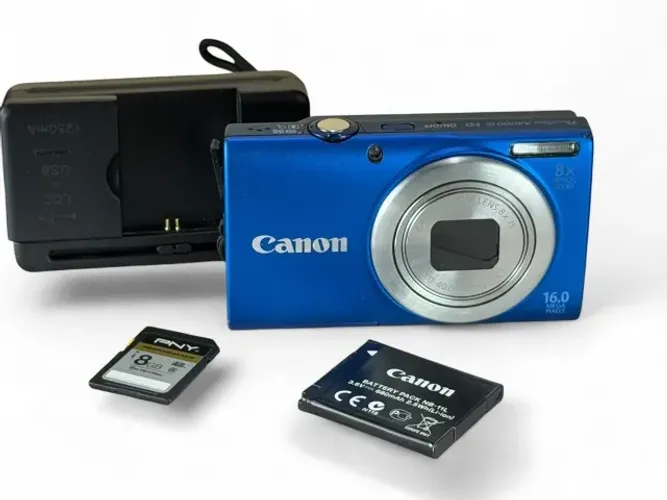 Camera Digital Canon PowerShot A4000 IS Azul