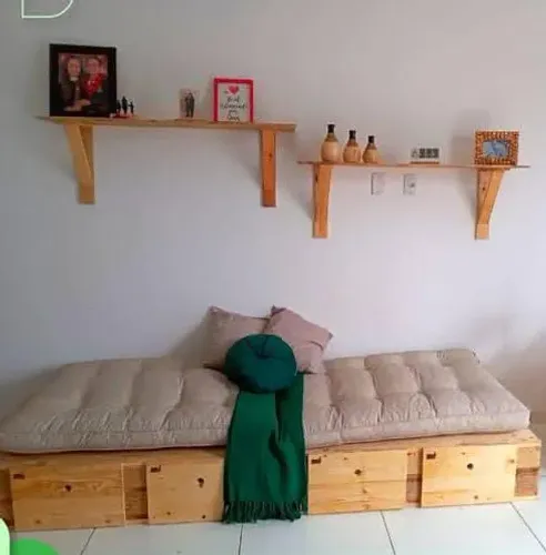 Sofá + 2 cama de solteiro.