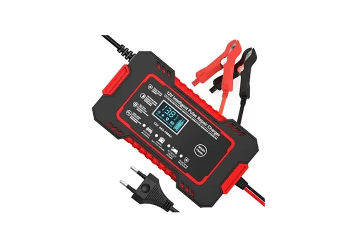 Carregador Bateria Automotivo Inteligente Display Digital, Com Reparo Por Pulso 12V 6A  