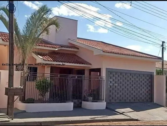 Casa para Venda em Presidente Venceslau, Residencial das Paineiras, 3 dormitórios, 1 suíte