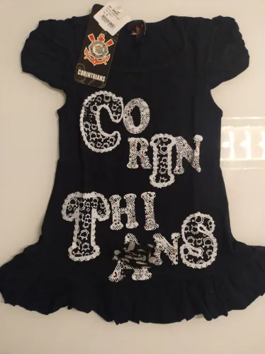 Blusa infantil 4anos feminina do Corinthians