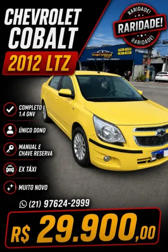 Chevrolet Cobalt LTZ 1.4 8V Flexpower/econoflex 4P 2012