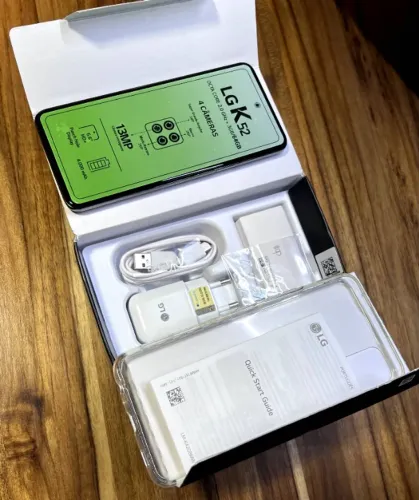 LG K52 64gb - Novo na Caixa