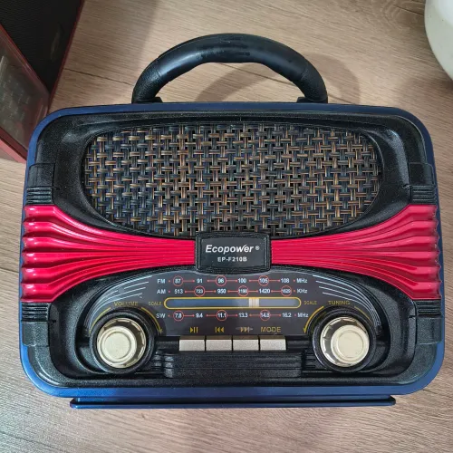 Rádio Ecopower FM / USB MP3/ Bluetooth (Usado)