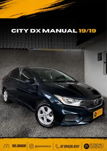Honda City Sedan DX 1.5 Flex 16V Mec. 2019