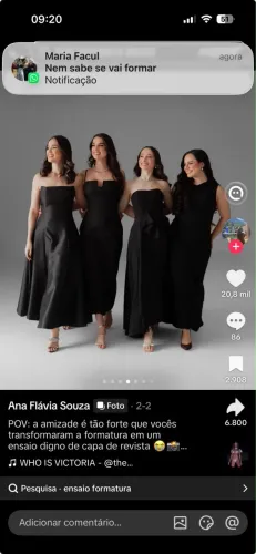 Vestido preto longo