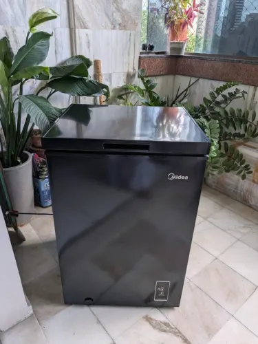 Freezer Horizontal Midea Preto 220V - 100L - R$ 1.200