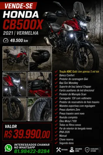 Honda CB500X 2021