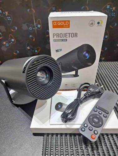 PROJETOR HY330 4K BLUETOOTH LANÇAMENTO 