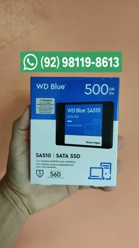HD SSD 500gb Original da Western Digital - NOVO