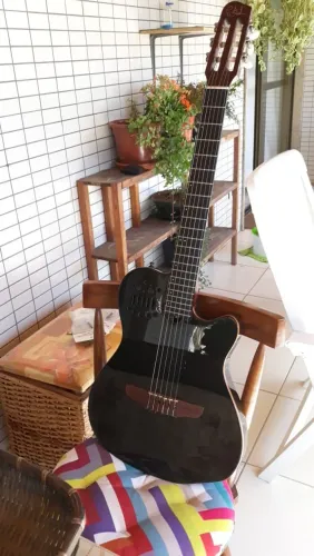 Violão Godin Black Pearl ACS SA (MIDI)