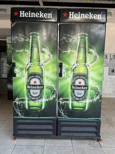 Freezer cervejeiro duplo refrimate funcionando perfeitamente entrega e garantia