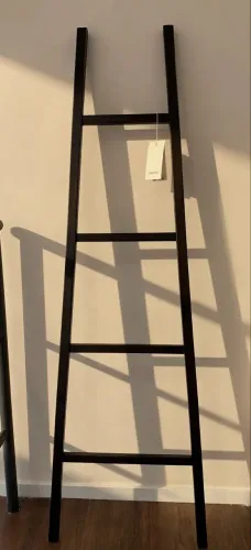Escada toalheiro zara home acácia preta