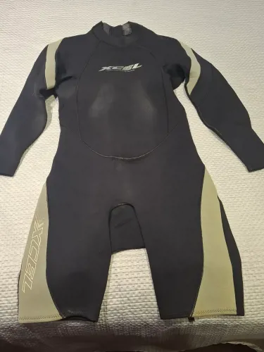 Long John/Roupa de Neoprene XCEL (Springsuit / Short John) - Surf, Mergulho. Tam. M.