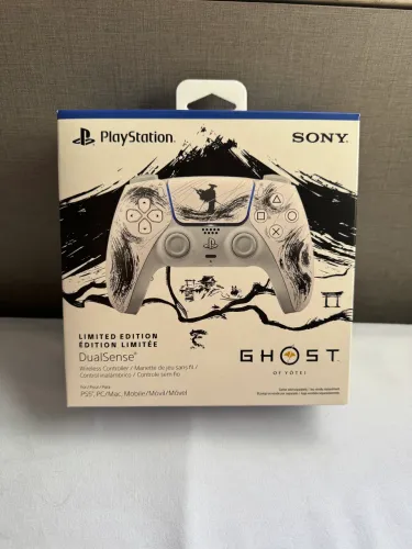 Dualsense Ghost of Yotei Black