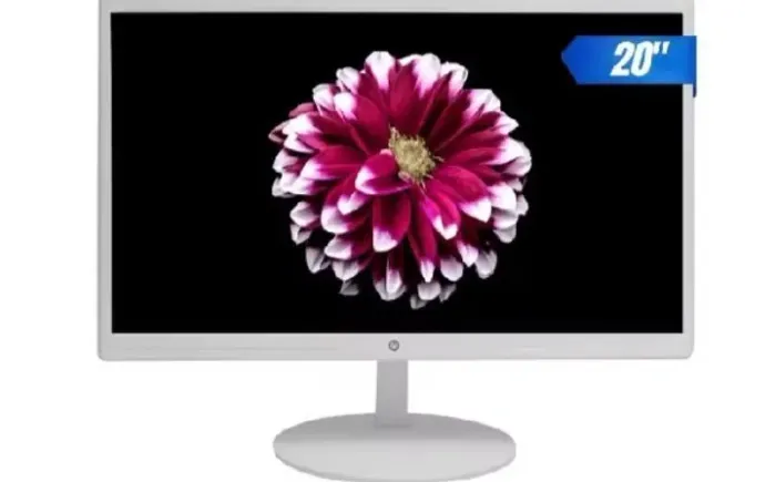 Monitor 20 Polegadas Brazil PC Branco 75Hz HDMI/VGA - Novo na Caixa