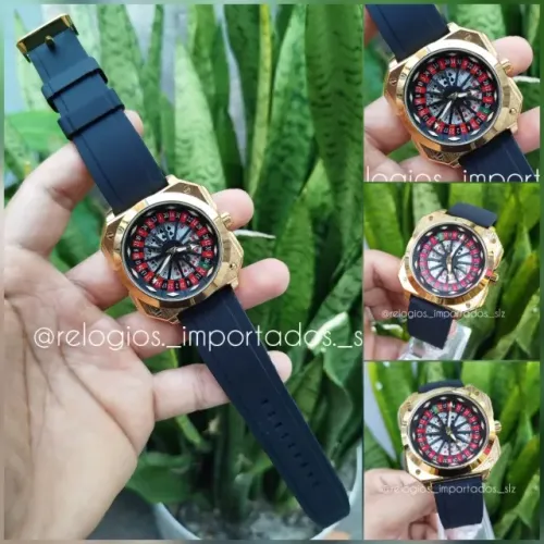 RELÓGIO MASCULINO CASSINO - Pulseira em SILICONE - GARANTIA - ENTREGA Facilitada