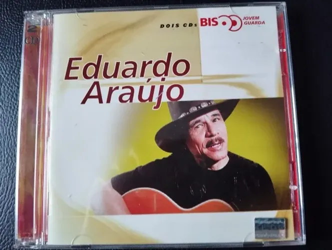 2 CD's Eduardo Araújo: Coleção Bis - Jovem Guarda - sucessos originais remasterizados