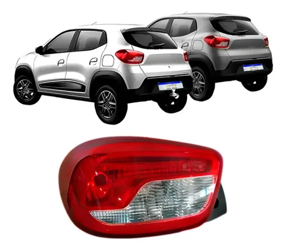 Lanterna Kwid 2017 2018 2019 2020 2021 2022 2023 2024 25 Le Esquerdo/motorista Vermelho