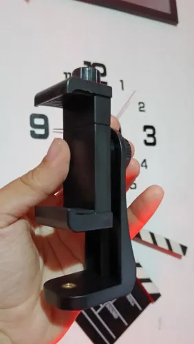 SUPORTE PARA CELULAR NO TRIPÉ