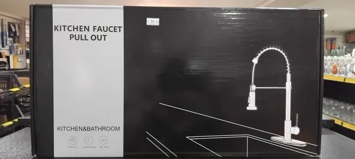 TORNEIRA GOURMET FLEXÍVEL PULL OUT