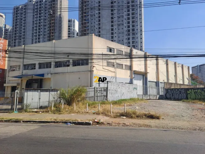 Terreno à venda em São Paulo-SP, Água Branca: 2.596,00 m² de área!