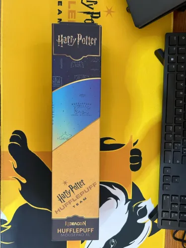Caixa Vazia Mousepad XL Redragon Harry Potter Hufflepuff