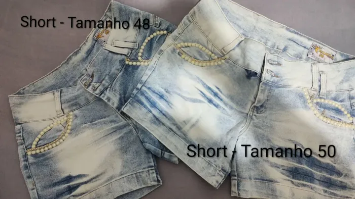 Shorts Feminino - Tamanho 48/50