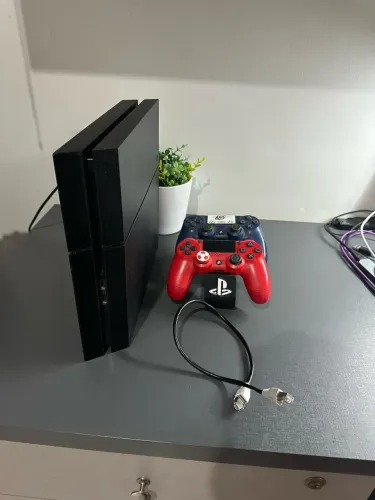 Ps4 FAT 1TB com 2 controles personalizados