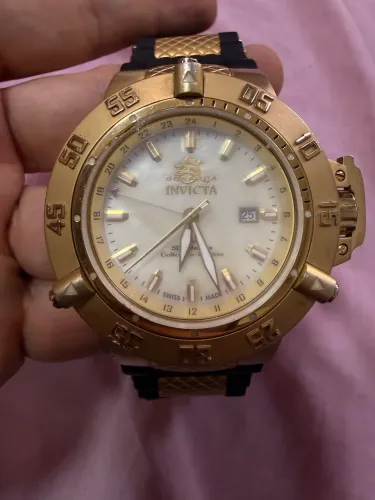 Relógio INVICTA Subaqua Noma III GMT Flex 0738 *Edição Limitada