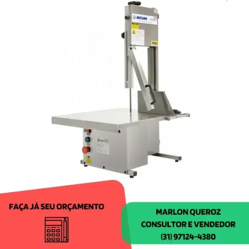 Serra Fita de Mesa Beccaro Bivolt Inox