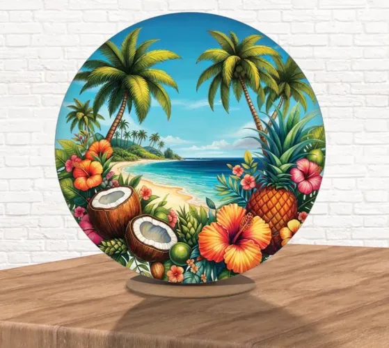 Decoração de festa painel 