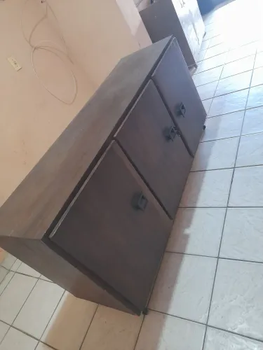Armário 3 partes com rodinha
