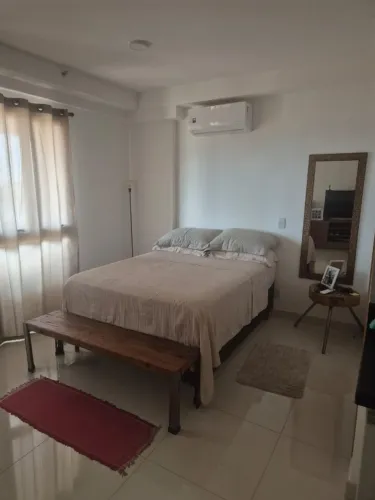 apartamento 1  quarto  finamente  decorado,  pronto  para  ocupação